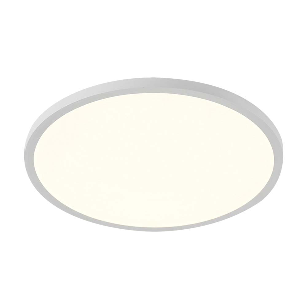 Full Spectrum Round White Lamp for Bedroom & Balcony