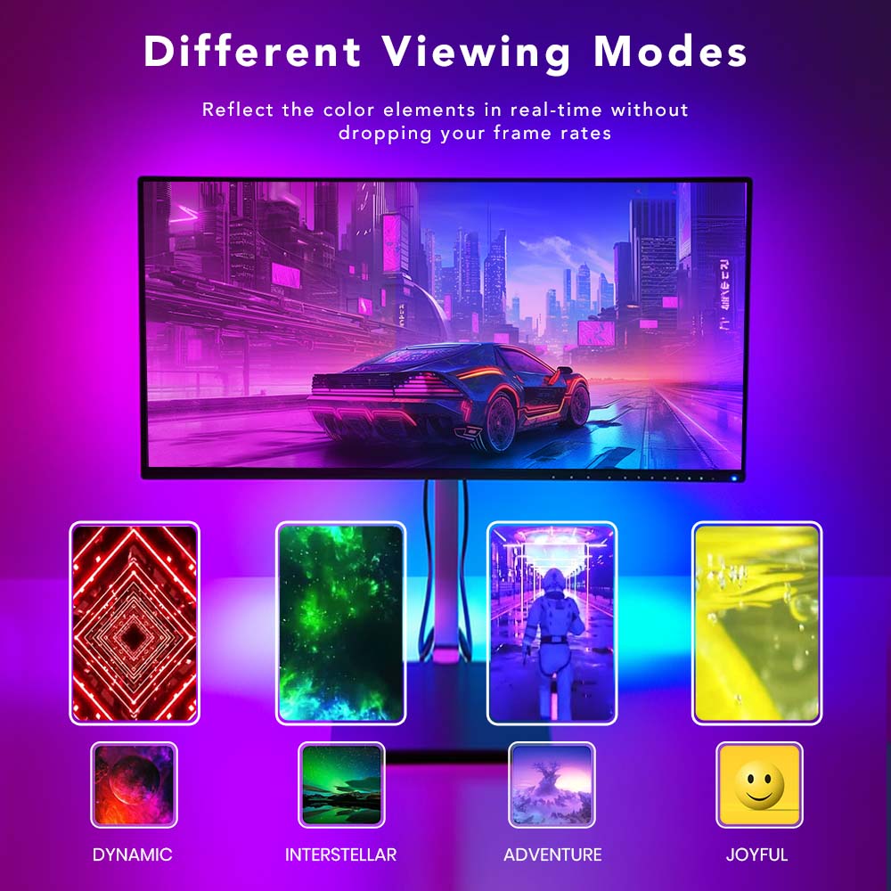 RGBaby Smart RGB Light Strip Sync with Computer Screen