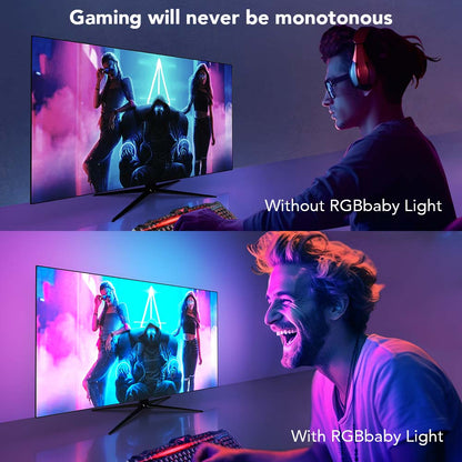 RGBaby Smart RGB Light Strip Sync with Computer Screen